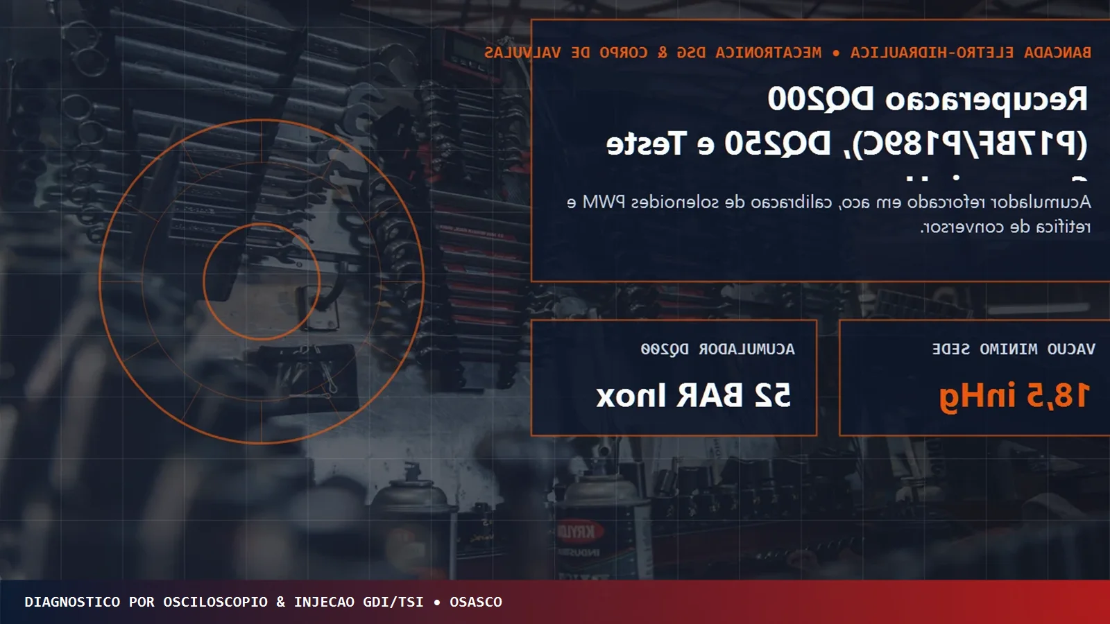 Diagnóstico de injeção eletrônica direta TSI e GDI com osciloscópio em Osasco